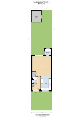 Floorplan - Anne Frankstraat 14, 1433 PL Kudelstaart